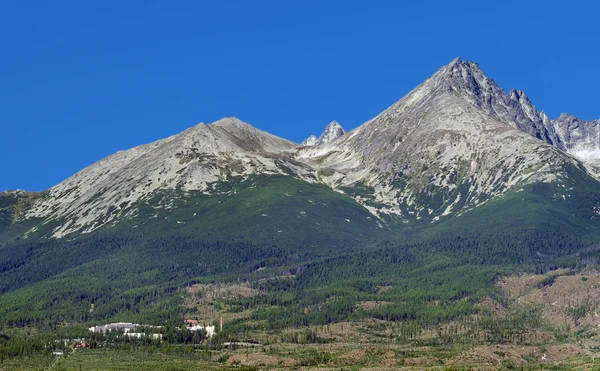 Pieken van de Hoge Tatra in de zomer — Stockfoto