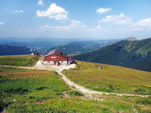 Perspectivas da montanha Chleb, Eslováquia — Fotografia de Stock