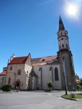 Church of St. James in Levoca clipart