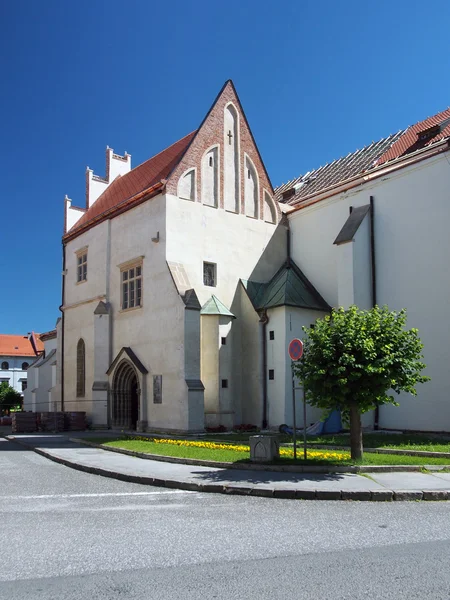 Eintritt in die Kirche St. James in Levoca — Stockfoto