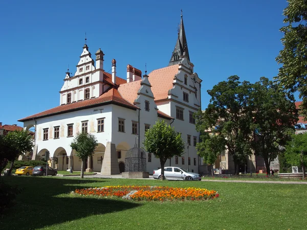 Średniowiecznego ratusza w Levoča, Słowacja — Zdjęcie stockowe
