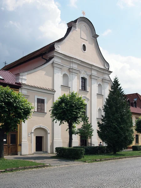 Kilise ziyaret, kezmarok Slovakya — Stok fotoğraf