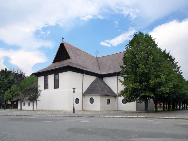 Church in Kezmarok, UNESCO Heritage — Stock Photo, Image