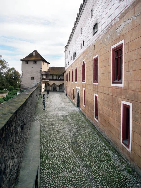 Фортифікації стіни замку Зволен, Словаччина — стокове фото