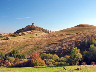 Calvary ostry vrch, banska stiavnica üzerinde