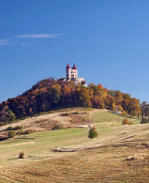 Calvario de Banska Stiavnica, Eslovaquia — Foto de Stock