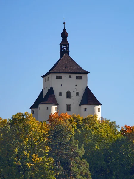 Nuevo Castillo en Banska Stiavnica, Eslovaquia — Foto de Stock