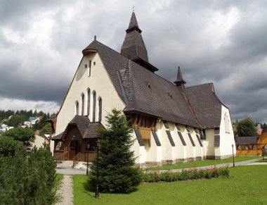 Kilise st. anne, oravska lesna, Slovakya