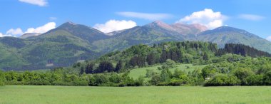 Mala Fatra, ulusal doğa rezerv Panoraması