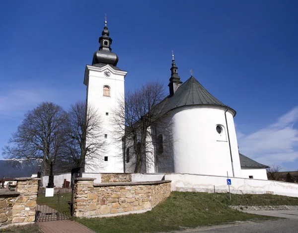 Die kirche des heiligen george in bobrovec, Slowakei — Stockfoto