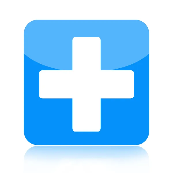 Medical cross icon — Stock Photo, Image