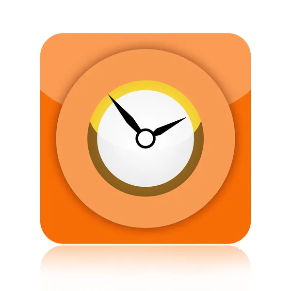 Clock icon — Stock Photo, Image