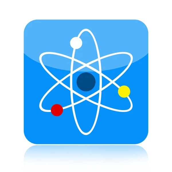 Atom icon — Stock Photo, Image