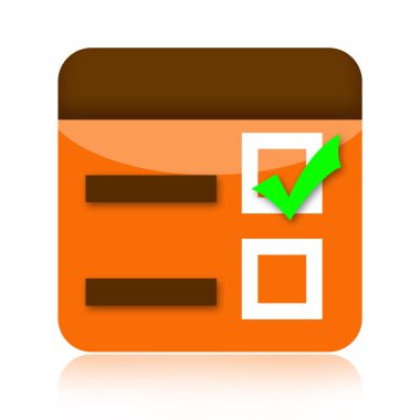 Checklist icon clipart