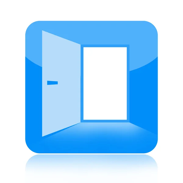 Door open icon — Stock Photo, Image