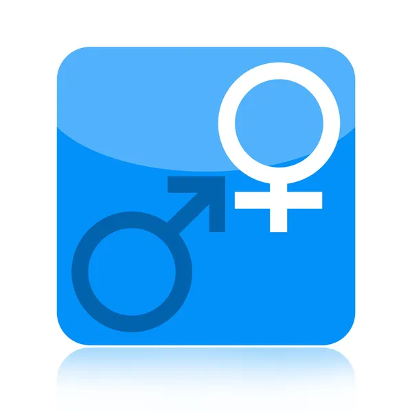 Venus and Mar icon — Stock Photo, Image