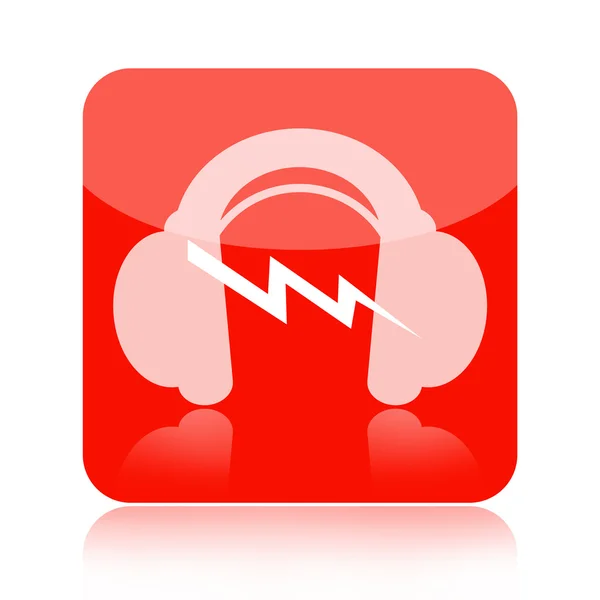 Headphones icon — Stock Photo, Image