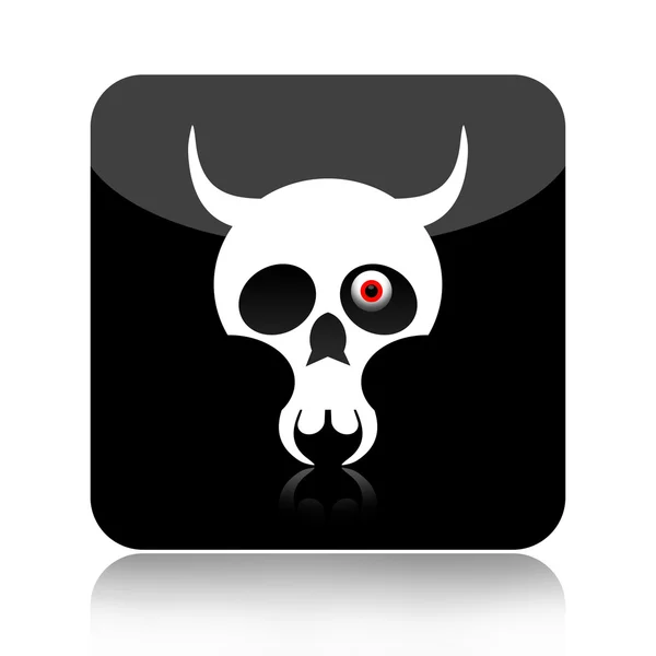 Totenkopf-Symbol — Stockfoto