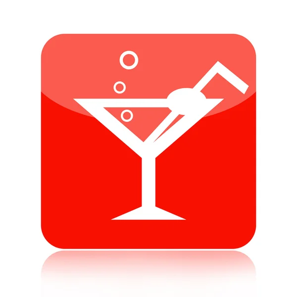 Cocktail icon — Stock Photo, Image