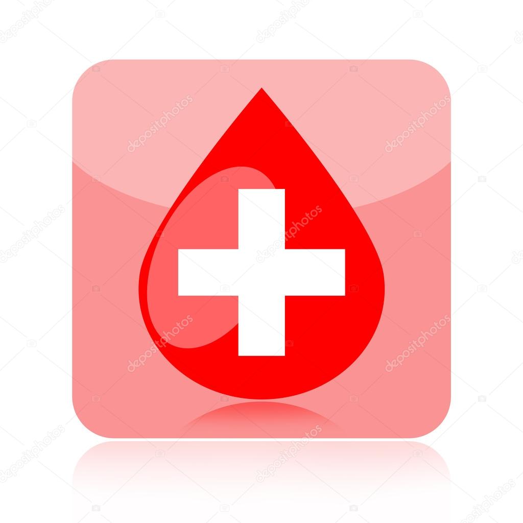 Blood medical icon