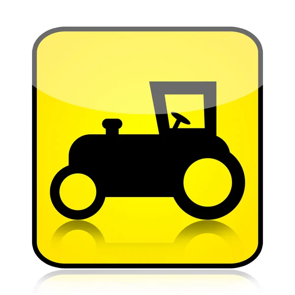 Señal de tractor — Foto de Stock