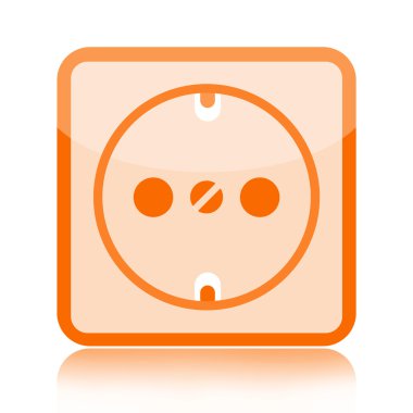 elektrik prizine simgesi