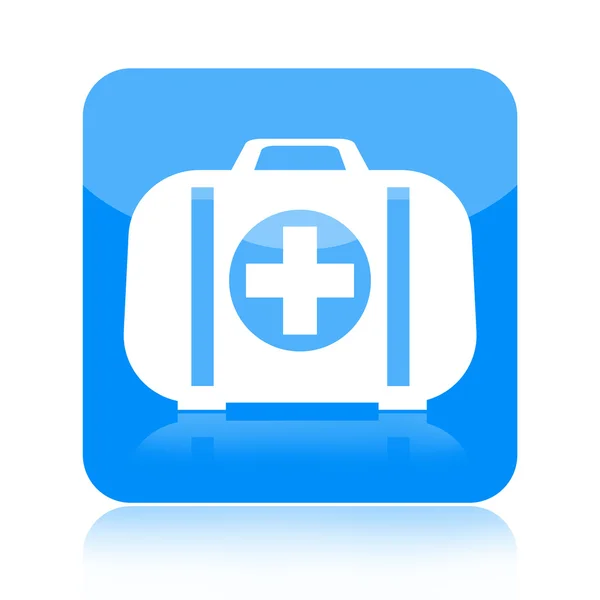 First aid kit icon — Stock Photo, Image