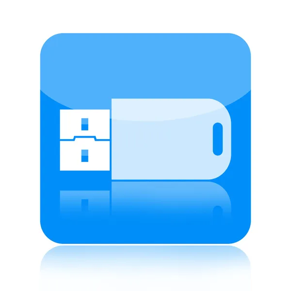 USB flash drive icon — Stock Photo, Image