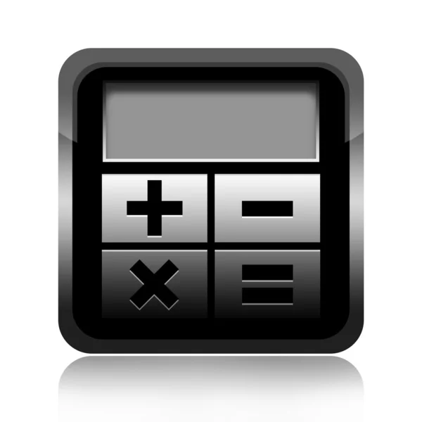 Calculatorpictogram — Stockfoto