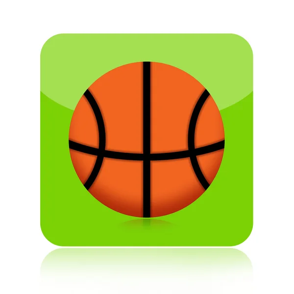 Basketball-Ikone — Stockfoto