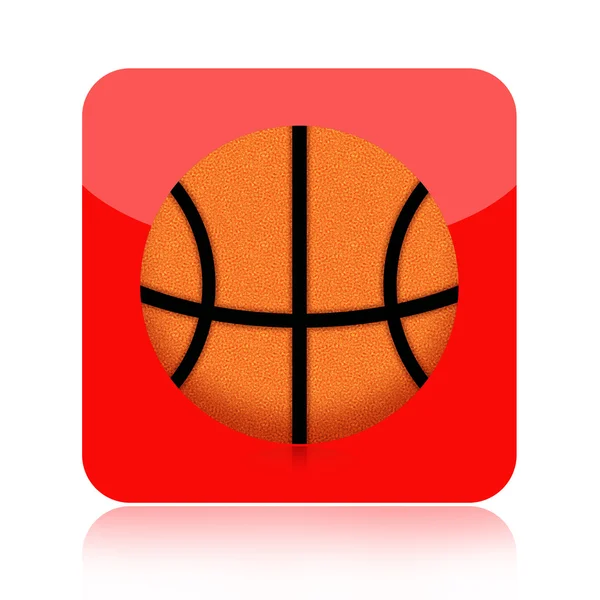 Basketball-Ikone — Stockfoto