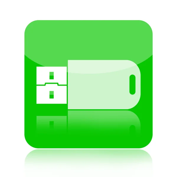 Usb flash drive icon — Stock Photo, Image