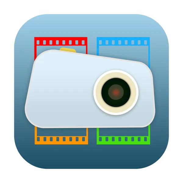 Photo icon — Stock Photo, Image