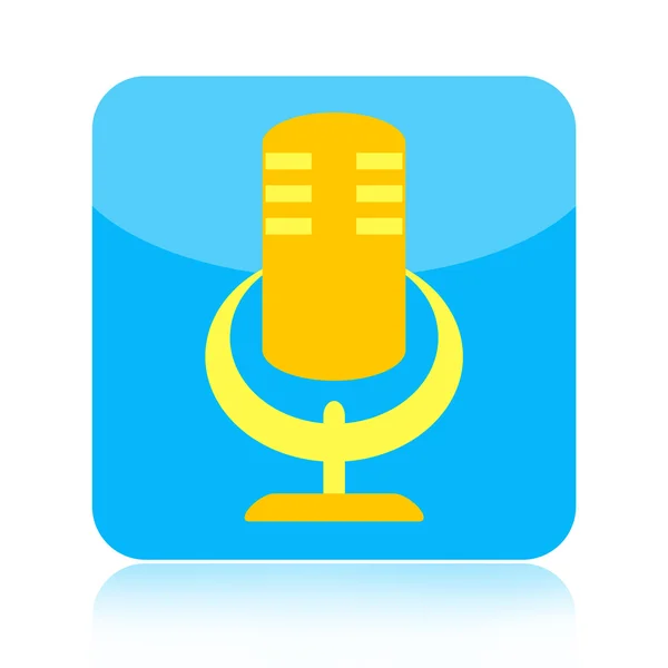 Microphone icon — Stock Photo, Image