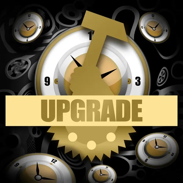 Zeit für ein Upgrade — Stockfoto