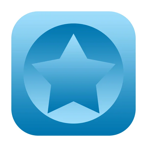 Star icon — Stock Photo, Image