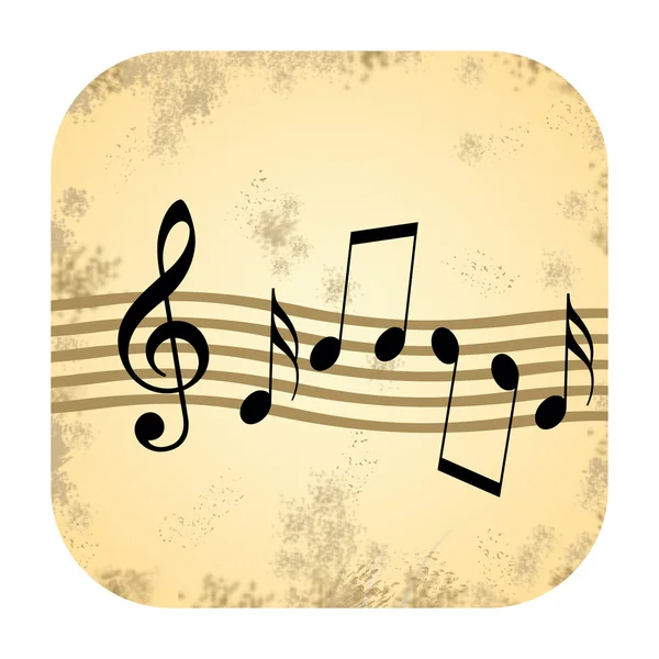 Икона старинной музыки — стоковое фото