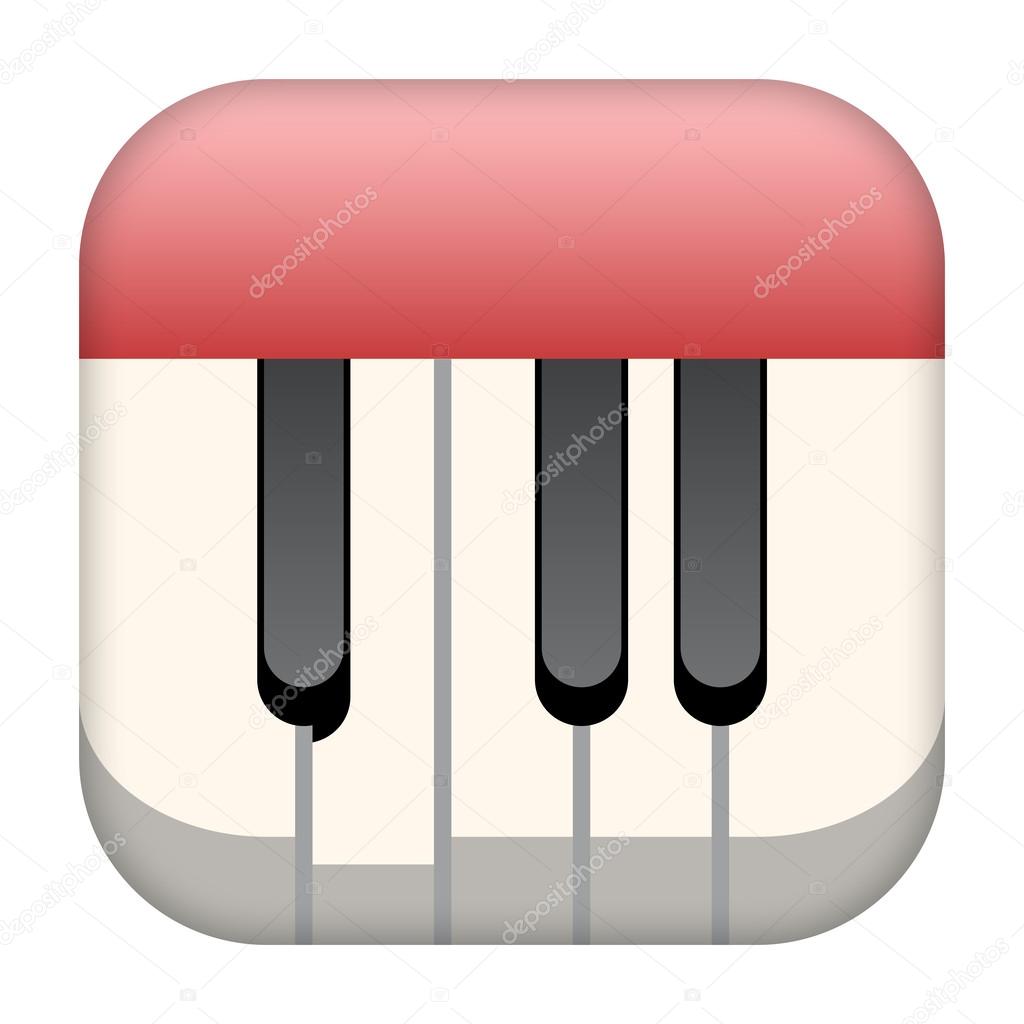 Play piano icon