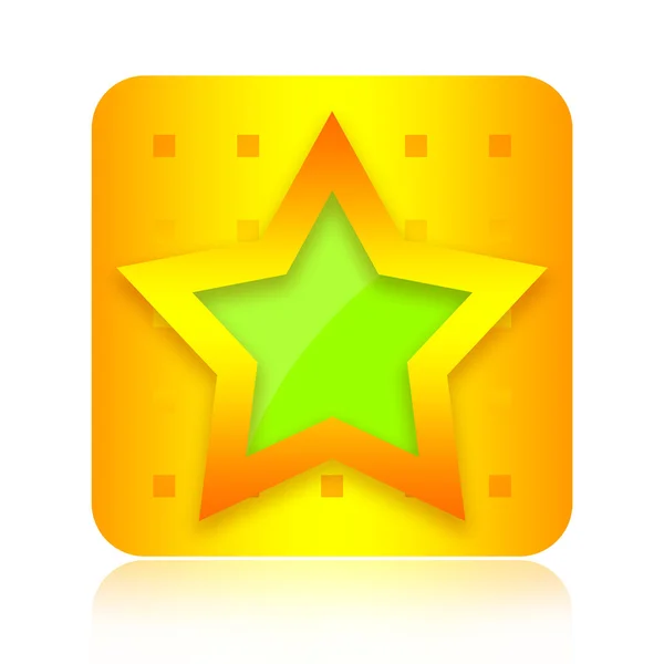 Star icon — Stock Photo, Image