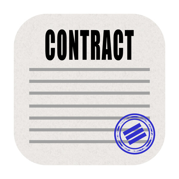 Contract icon