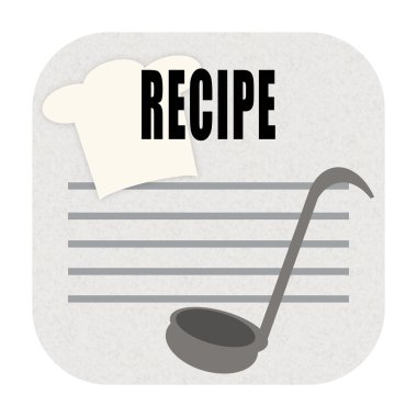 Recipe cooking clipart