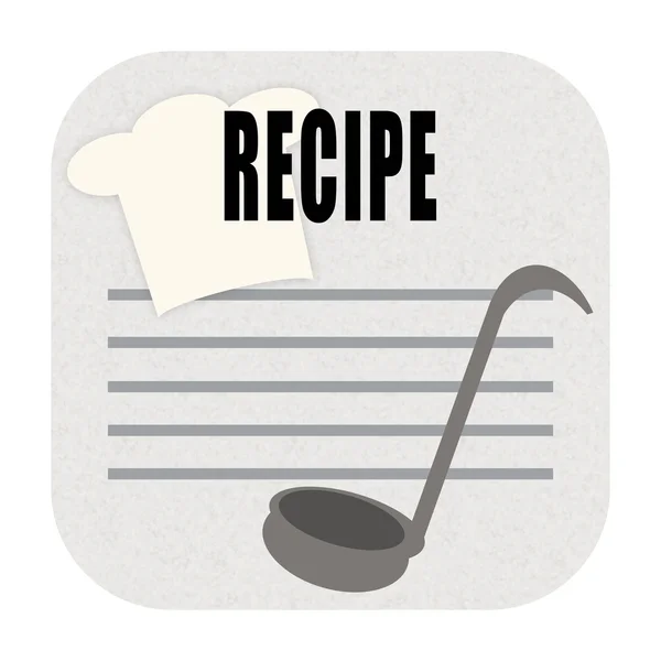 Recept koken — Stockfoto