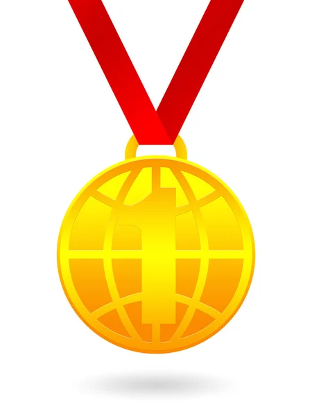 Goldmedaille — Stockfoto