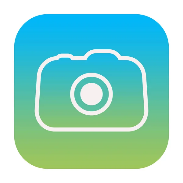 Fotografia subacquea icona della fotocamera — Foto Stock
