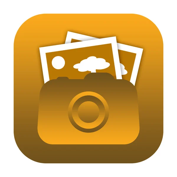 Photo icon — Stock Photo, Image