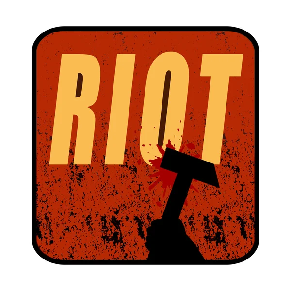 Riot — Stock Photo, Image