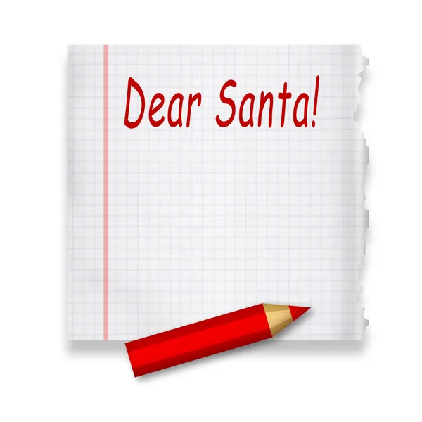 Dear Santa — Stock Photo, Image