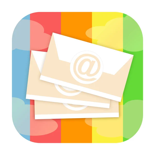 Mail icon — Stock Photo, Image