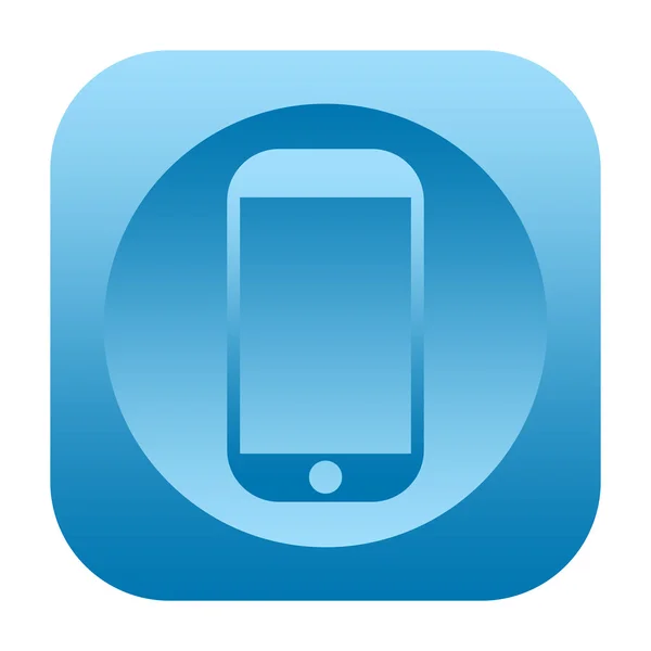 Smart phone icon — Stock Photo, Image