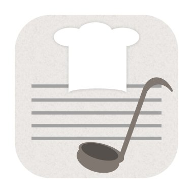 Cooking recipe icon clipart